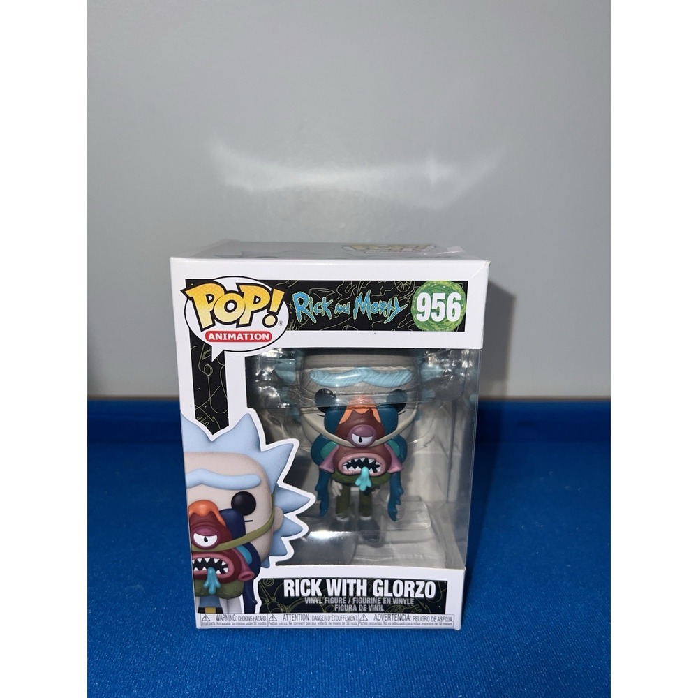 Funko Pop! Vinyl: Rick with Glorzo #956 Rick and Morty Collectible Figure
